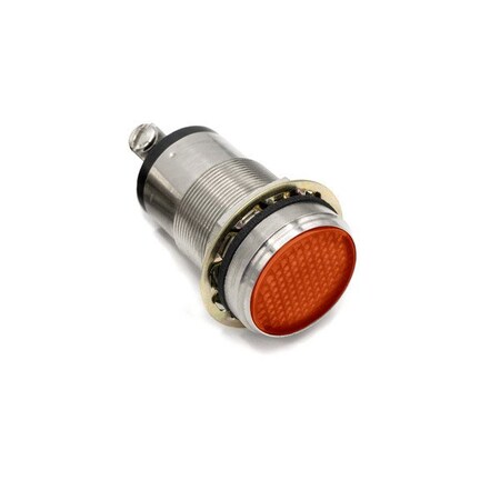 Dialight Led Panel Mount Indicators Flat Orange 230 Vac 7Ma 1800Fl 556-1909-304F